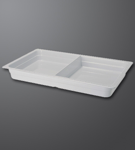 Melamine Food Pan Divided Full Size x 2.5"D